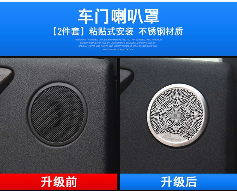 High Aluminum & ABS Interior Trim For Mercedes Benz ML W166 -15/GLX 166 -15/GLE -16/GLS car accessories