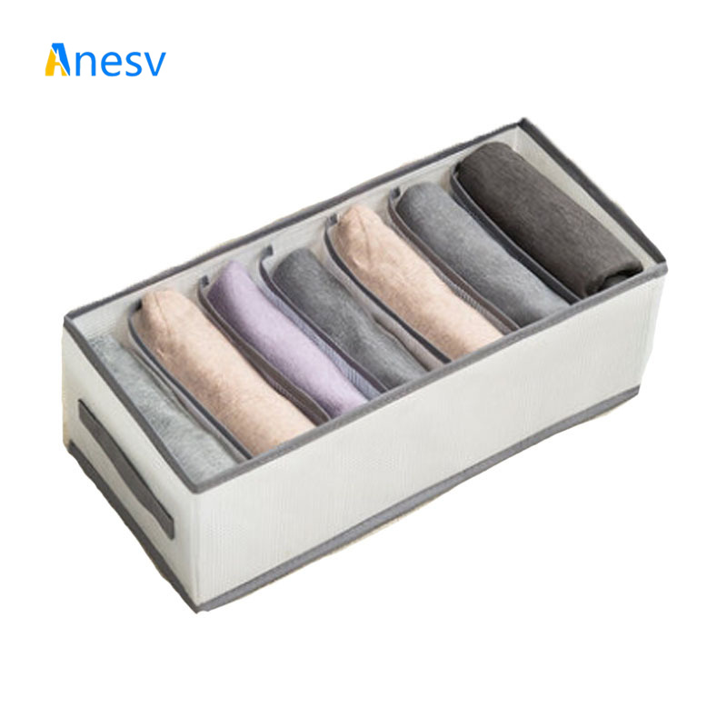 Faltbare hosen kleidung lagerung artefakt trennung finishing box schlafsaal nacht kleiderschrank transparent harte bord lagerung: green