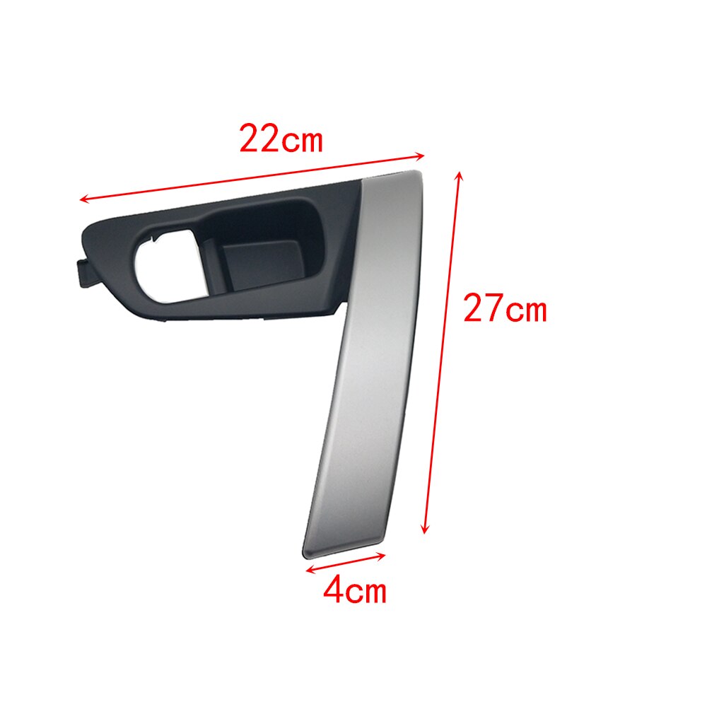 Rivestimento della maniglia della porta interna della maniglia della porta interna dell'automobile per Nissan Qashqai J10 2007 - 2013 2014 2015