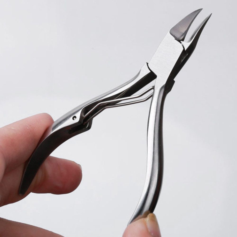 Handige Rvs Cuticle Nipper Cutter Nail Art Clipper Manicure Tool