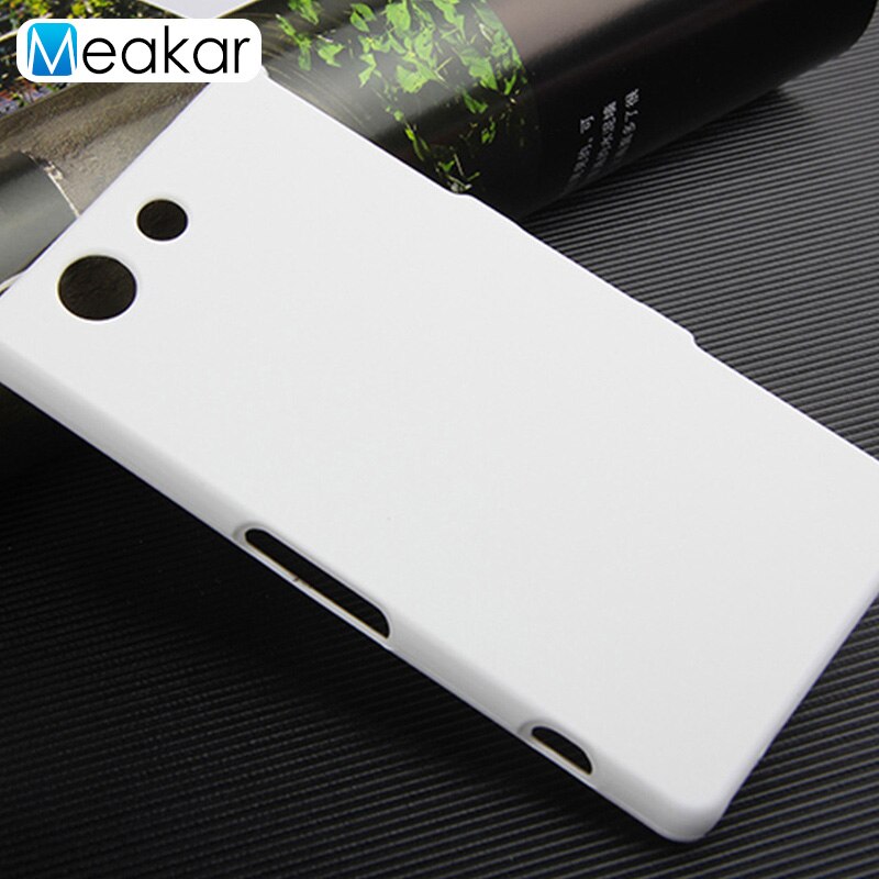 Grind kruimelig Hard Plastic 4.6For Sony Xperia Z3 Compact Case voor Sony Xperia Z3 Compact Z3 Mini Mobiele Telefoon Cover Case: For Z3 Compact / white