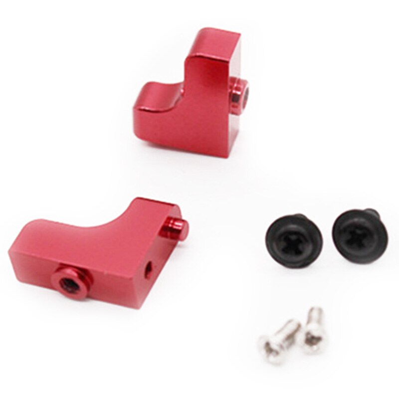 Wltoys a959b, piezas de Servo wltoys, asiento Servo 1/18, piezas de coche Rc, piezas de Metal para Wltoy A949 A959-B A969-B, piezas de coche rc: Red