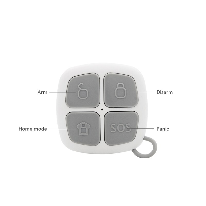 Mando a distancia inalámbrico para G90E, G90B, G90B PLUS, sistema de alarma antirrobo, 4 GS-RMC08, 433MHz