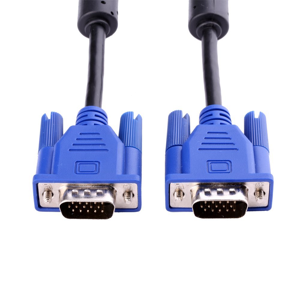 VGA Male to Male Cable price Bule 1.35M VGA Cable VGA/SVGA HDB15 Male to Male Extension Cable