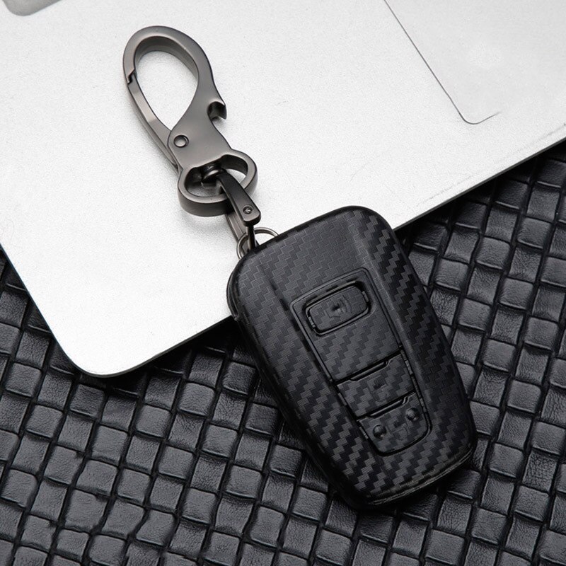 2 3 boutons ABS gommage voiture télécommande clé Fob coque housse pour Toyota Auris Corolla Avensis Verso Yaris Scion TC IM voiture style: M-black
