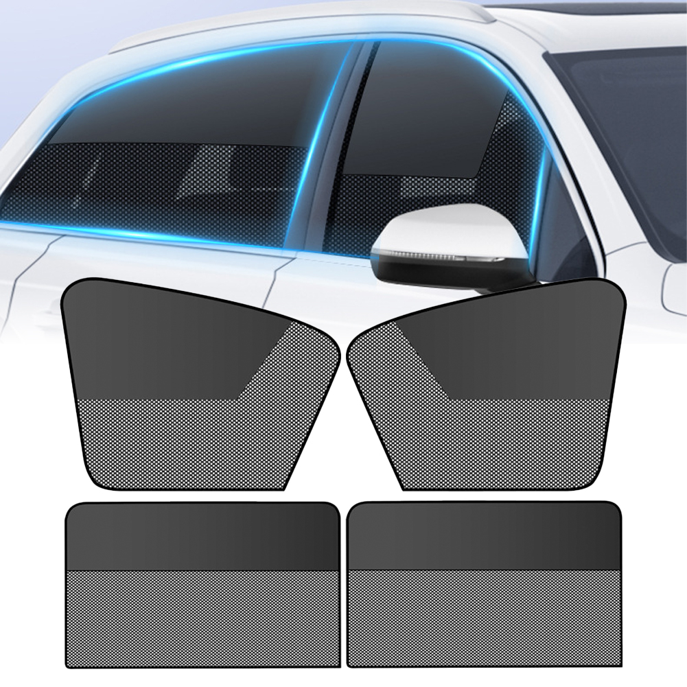 Magnetische Autoruit Shades Universele Duplex Auto Priavcy Gordijnen Zomer Beschermende Raam Schaduw voor Auto Camping Dutten Slapen