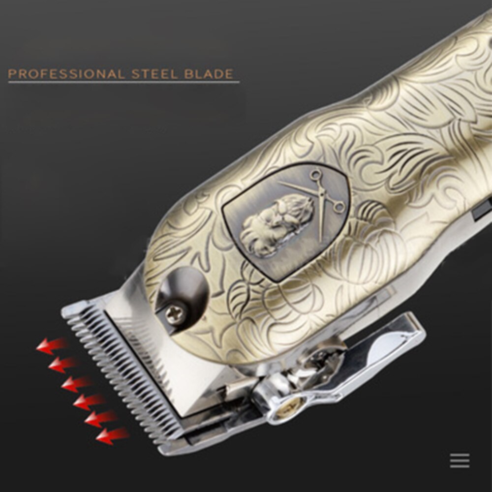 KM-2029 Electric Hair Trimmer Barber Shop Hair Clipper LED Display Haricut Machine usb Chariging