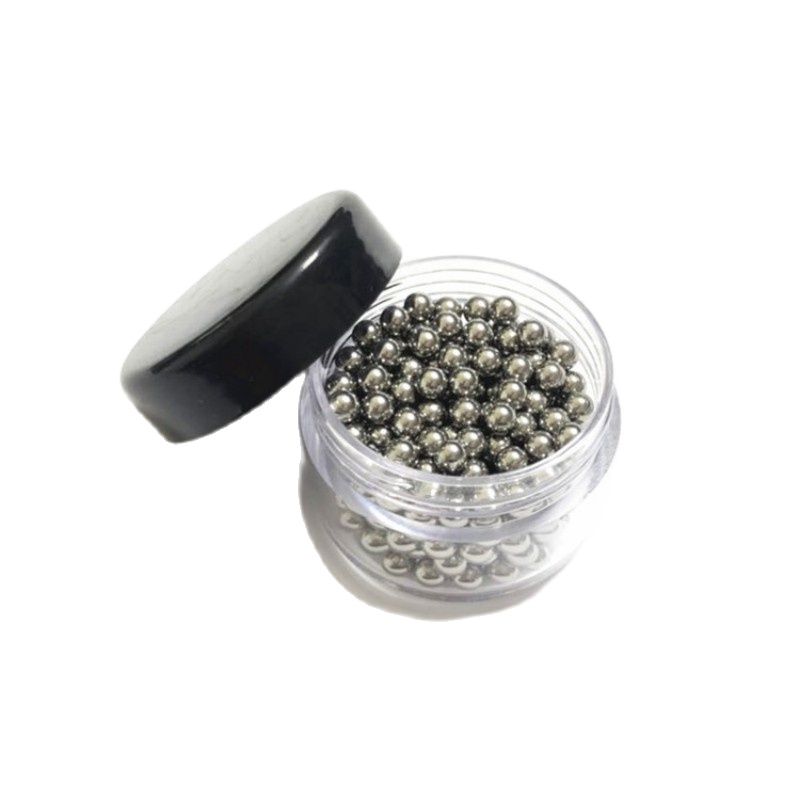 Bola de limpieza decantadora de vino, botella de vidrio de acero inoxidable, Pellets de limpieza, decantador de cuentas, taza, cepillado, accesorios de barra, 3-4mm: Azul
