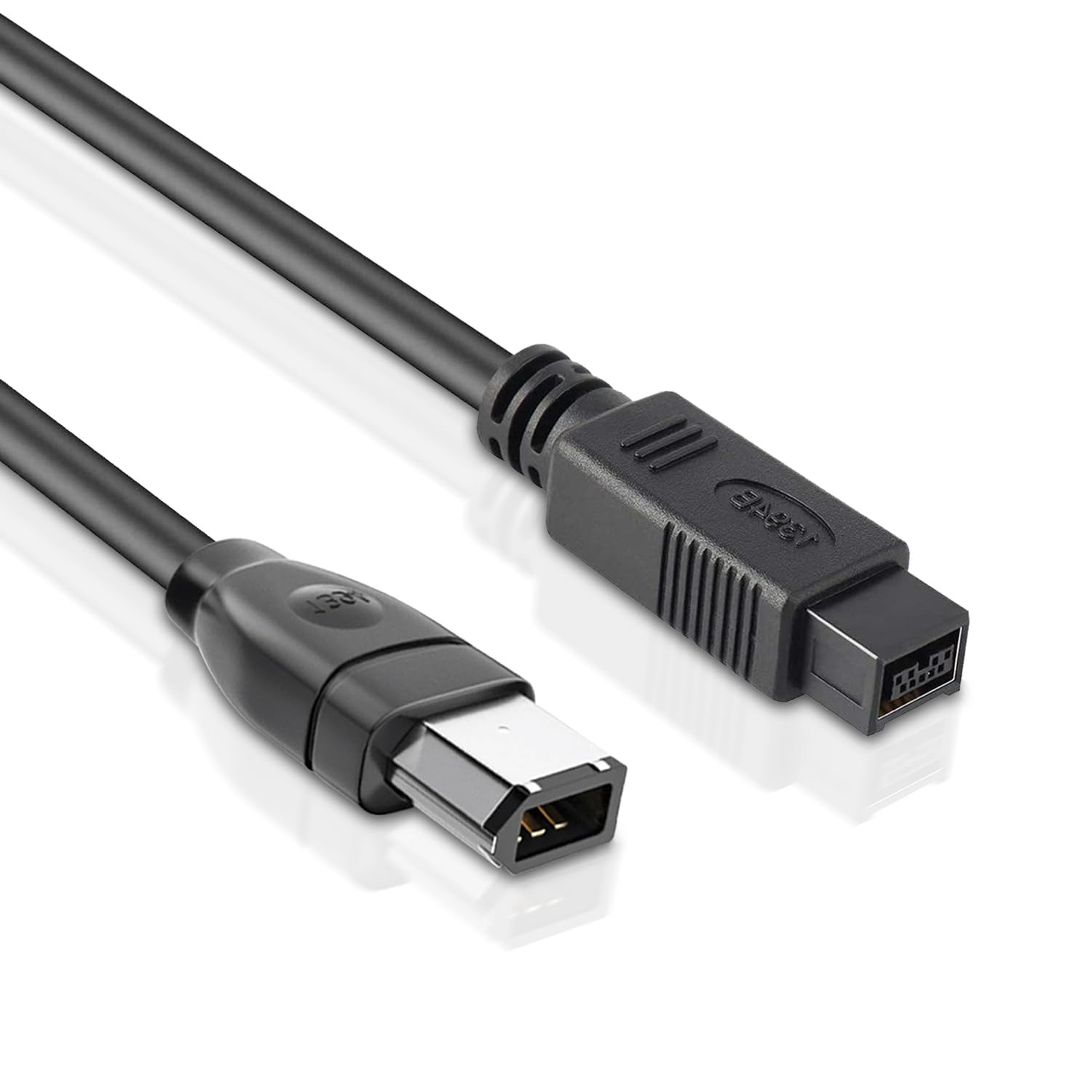 IEEE 1394 4 pines 6 pines 9 pines Cable Firewire 400/800 iLink DV Cable para ordenador portátil a cámara Industrial videocámara: Morado / 1,8 m