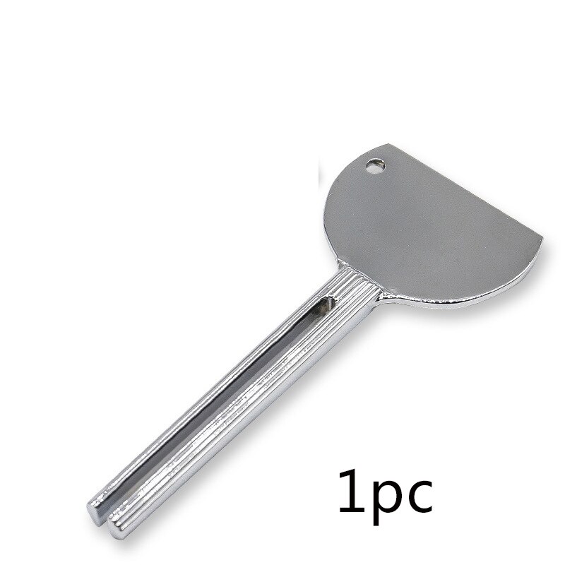 Stainless Steel Toothpaste Squeezer Tube Toothpaste Dispenser Bathroom Accessories Set Rolling Cosmetic Paint Squeezer Dispenser: Default Title
