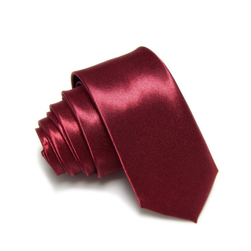 HOOYI Slim Tie Self Mens Ties for men 5CM Narrow Necktie Wedding Party