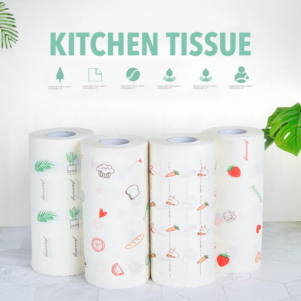 Painatus keittiööljyn imeytyspaperi erikoiskuvio värillinen sushi-keittopaperi