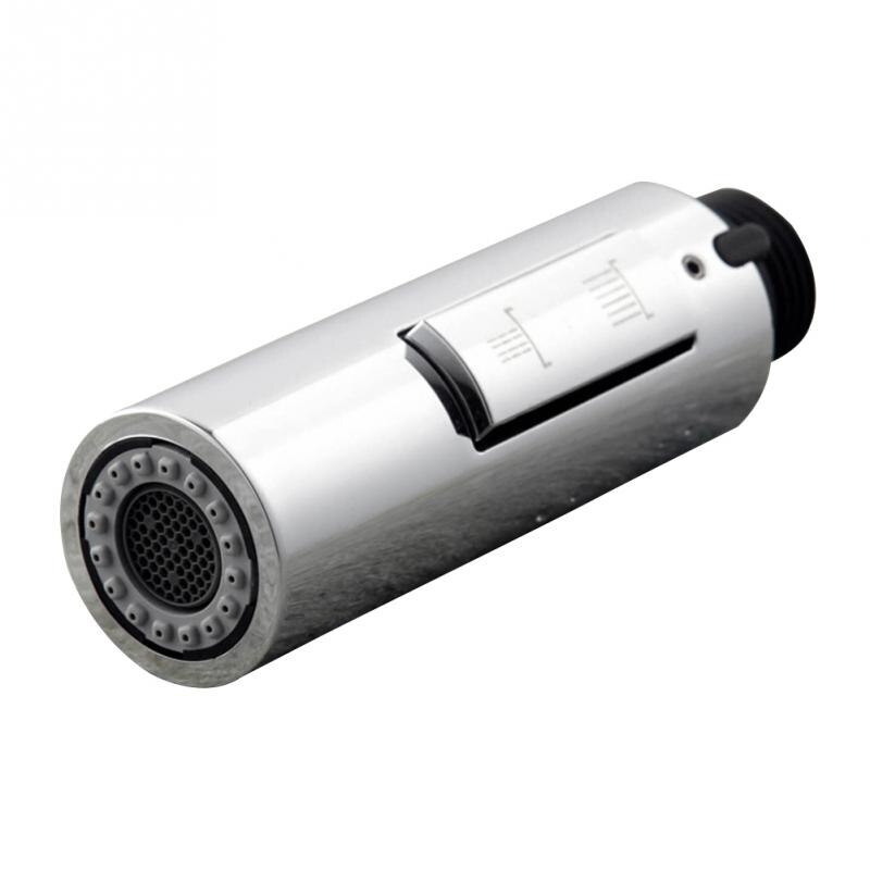 Kitchen Pull Out Faucet Sprayer Plating Nozzle Water Saving Bathroom Basin Sink Shower Spray Head Water Tap Faucet Filter: 61002