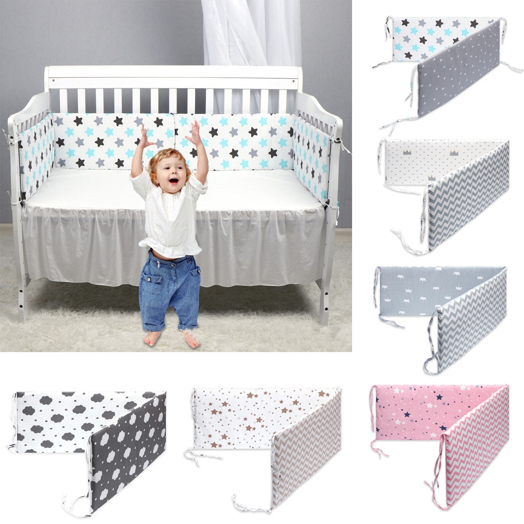 Pasgeboren Baby Bed Bumper Wieg Rond Kussen Cot Protector Kussens Room Decor