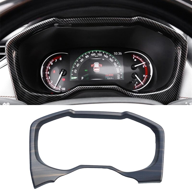 For Toyota Rav4 Rongfang Instrument Panel Decorative Frame Instrument Panel Frame Bright Strip Decorative Frame