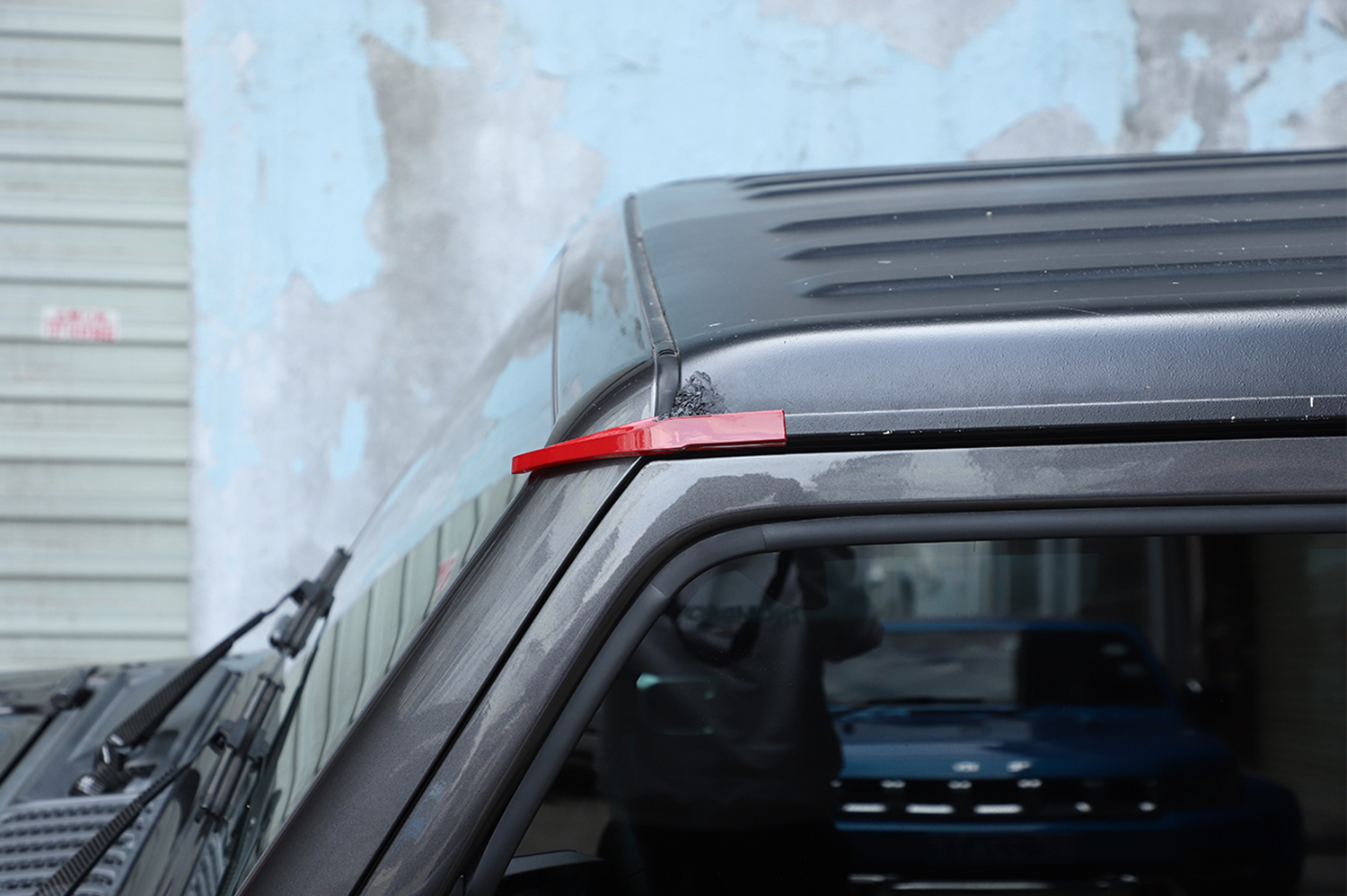 Roof Rain Water Gutter Extensions Diversion Channel for Jeep Wrangler JL Gladiator JT Car Accessory ABS Red