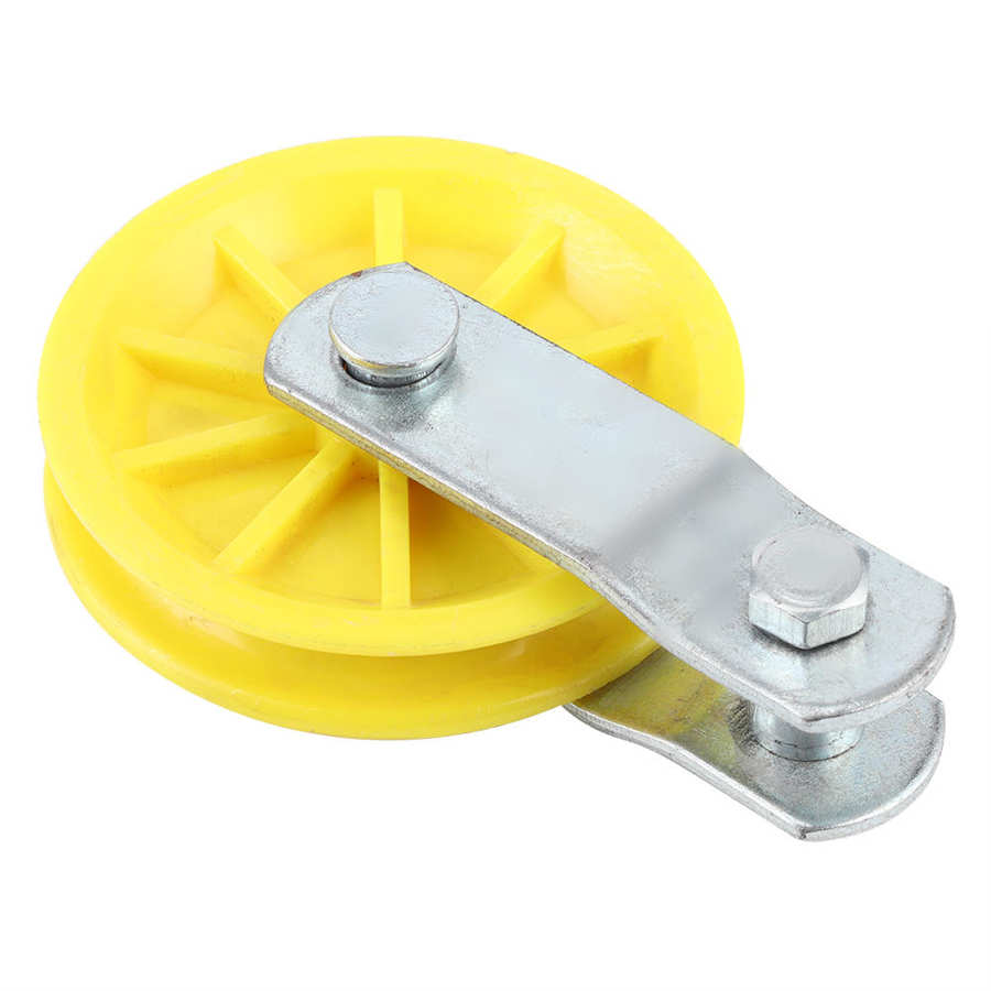 Greenhouse Supplies Waterproof Metal Pulley Metal Material Durable Agriculture Accessories 2Pcs Livestock Farm for Agriculture