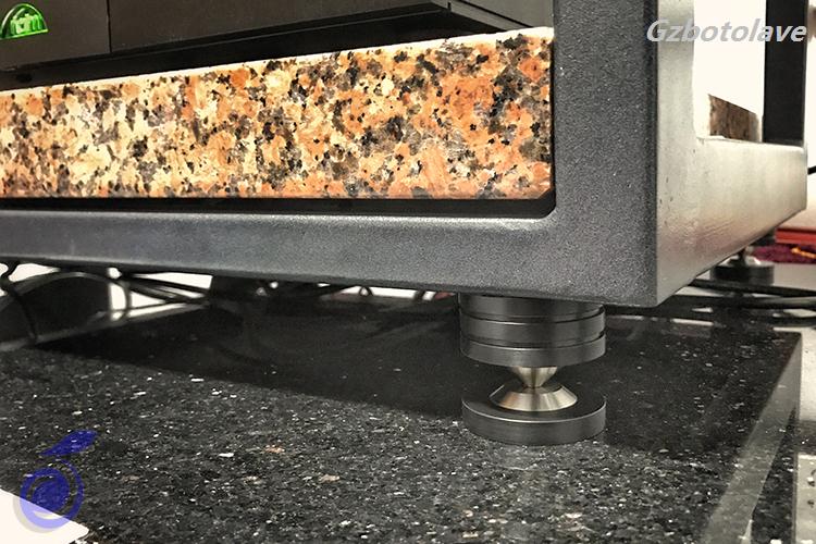 4 stücke D49mm Schalldämmung Fuß Lautsprecher Spikes HIFI Audio- Kegel Halterungen