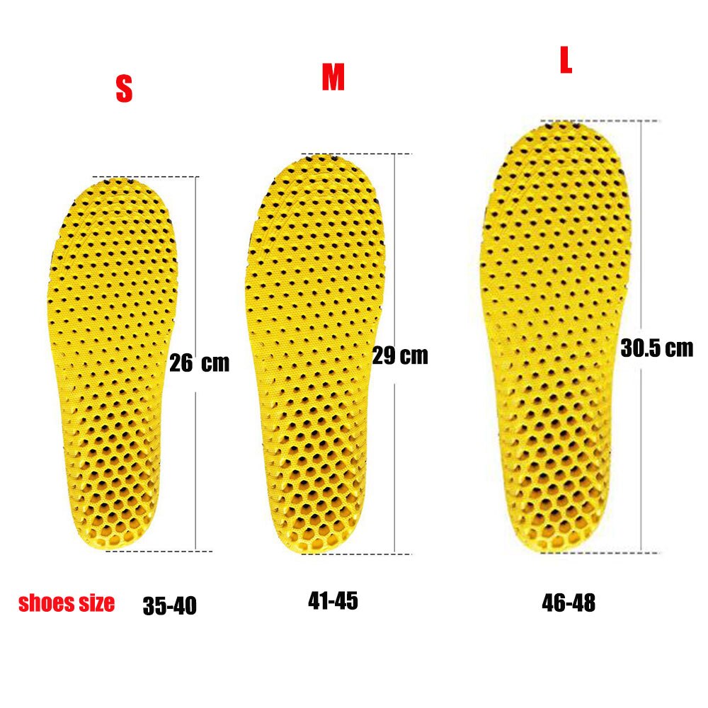 Shoe Insoles Arch Supports Plantar Fasciitis Feet Insoles Sports Orthotics Inserts Orthopedic Pad Insoles Comfort Breathable Pad