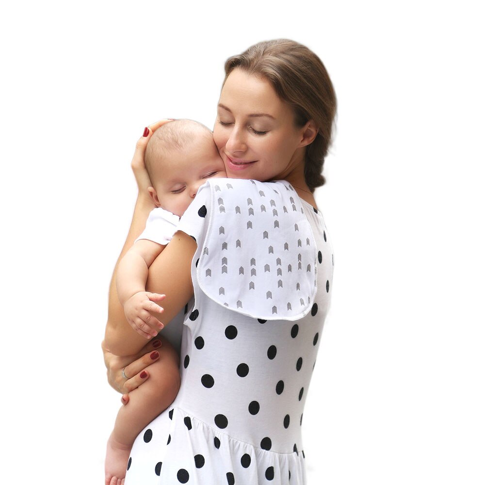 100% Organic Cotton Bibs Baby Burp Cloths For Newborns Soft And Absorbent Towels Burping Rags For Baby Shower Set Newborns