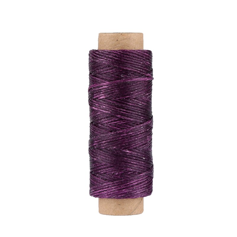 Kaobuy 12 Kleuren Gewaxt Draad Lederen Naaien Waxed Thread Voor Lederen Waxkoord Voor Leer Craft Hand Stiksels Draad: type 4
