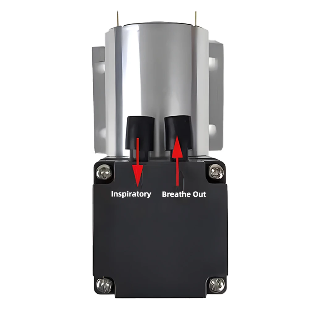 Gleichstrom 12V/24V 80kPa Mikro vakuumpumpe Kleine Vakuumpumpe Pumpen Mehrzweck-Pneumatik membran pumpe Schröpfen Vakuumpumpe
