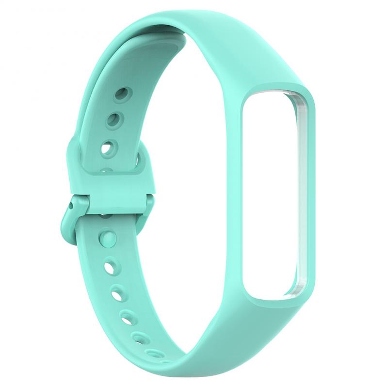 Cinturino di Vigilanza del Silicone Della Fascia di Polso per Samsung Galaxy Fit-e R375 Smart Watch Band Per La Misura E Inseguitore di Fitness wristband Accessori: Tiffanyblue