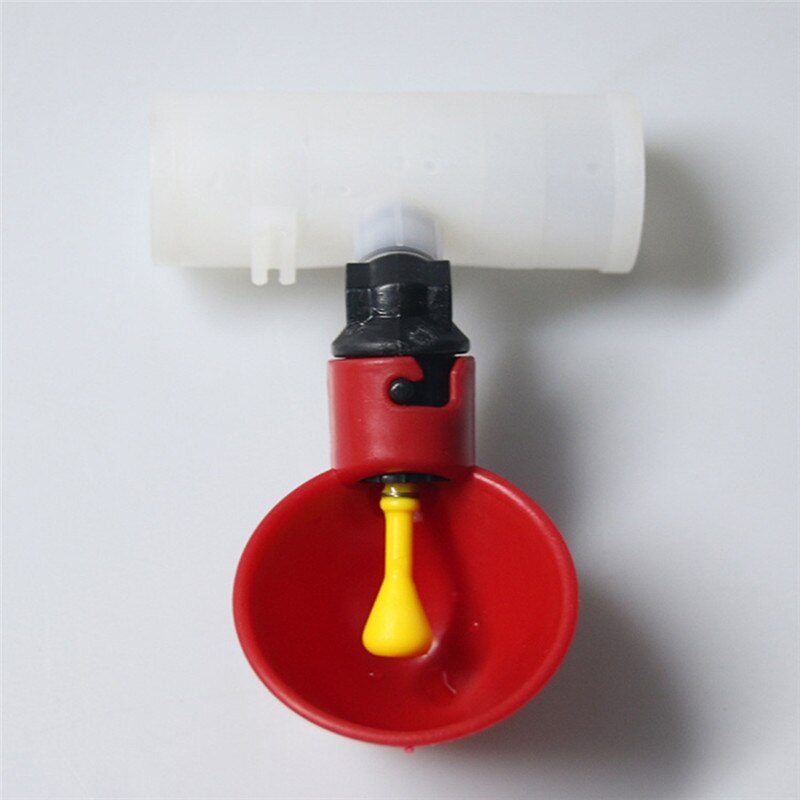 Imixlot ptak automatyczne poidełko miska przepiórka podajnik dla drobiu ptactwo robić klatki na ptaki zwierząt automat robić wody narzędzia robić hodowli: B