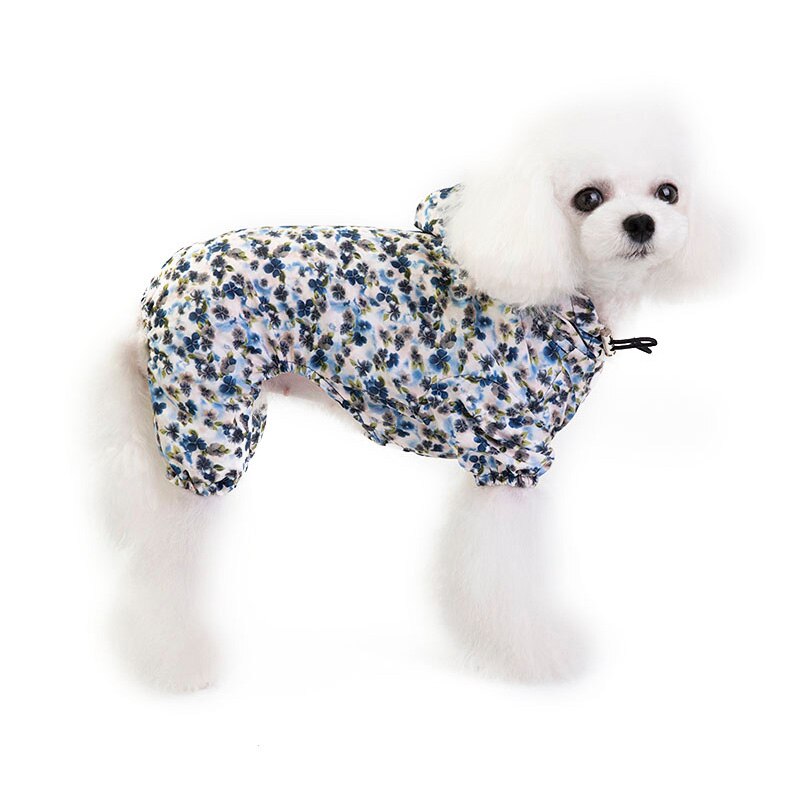 Chic Pet Dog Raincoat Waterproof Dog Coat Poncho Puppy Chihuahua Poodle Outfits Small Dog Clothes/Rain Coat Jacket