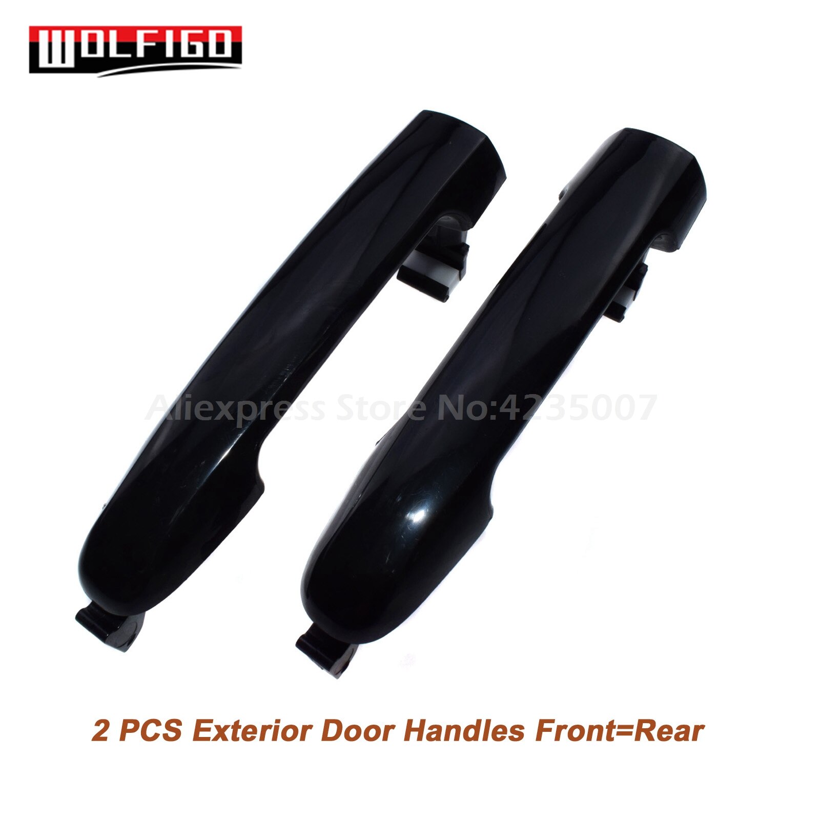 WOLFIGO Outside Inside Door Handles Front Rear Left Right For Hyundai Sonata 2005 83620-3K020,82610-3K020,826513K000: Outside 2 PCS