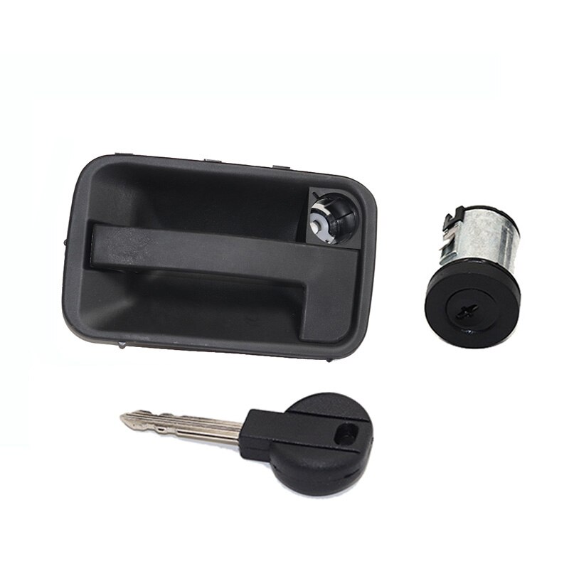 Poignée de porte extérieure avant droite, cylindre de serrure de hayon avec clés 9101G8 pour citroën Jumpy Fiat Scudo Peugeot Expert LANCIA ZETA