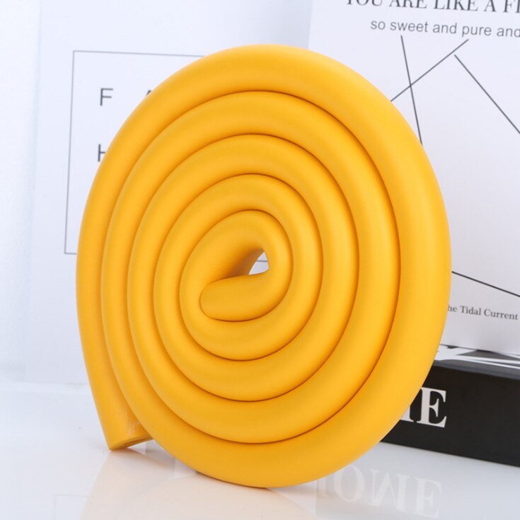 2m U Type Baby Safety Table Desk Edge Guard Strip Home Cushion Guard Strip Safe Protection Children Bar Strip Soft Thicken: 13 orange