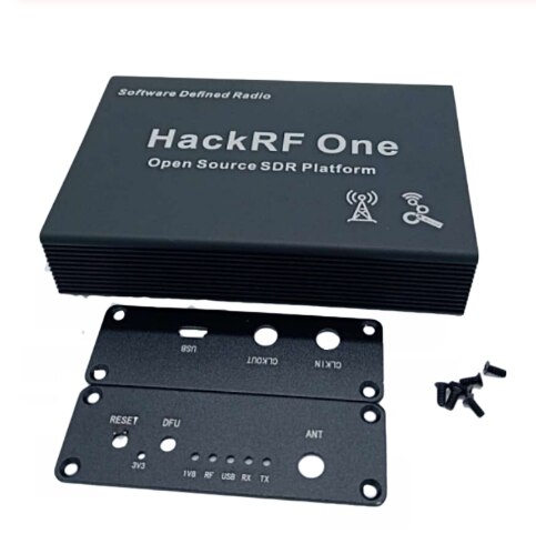 Zwarte Aluminium Behuizing Cover Case Shell Voor Hackrf Een Sdr