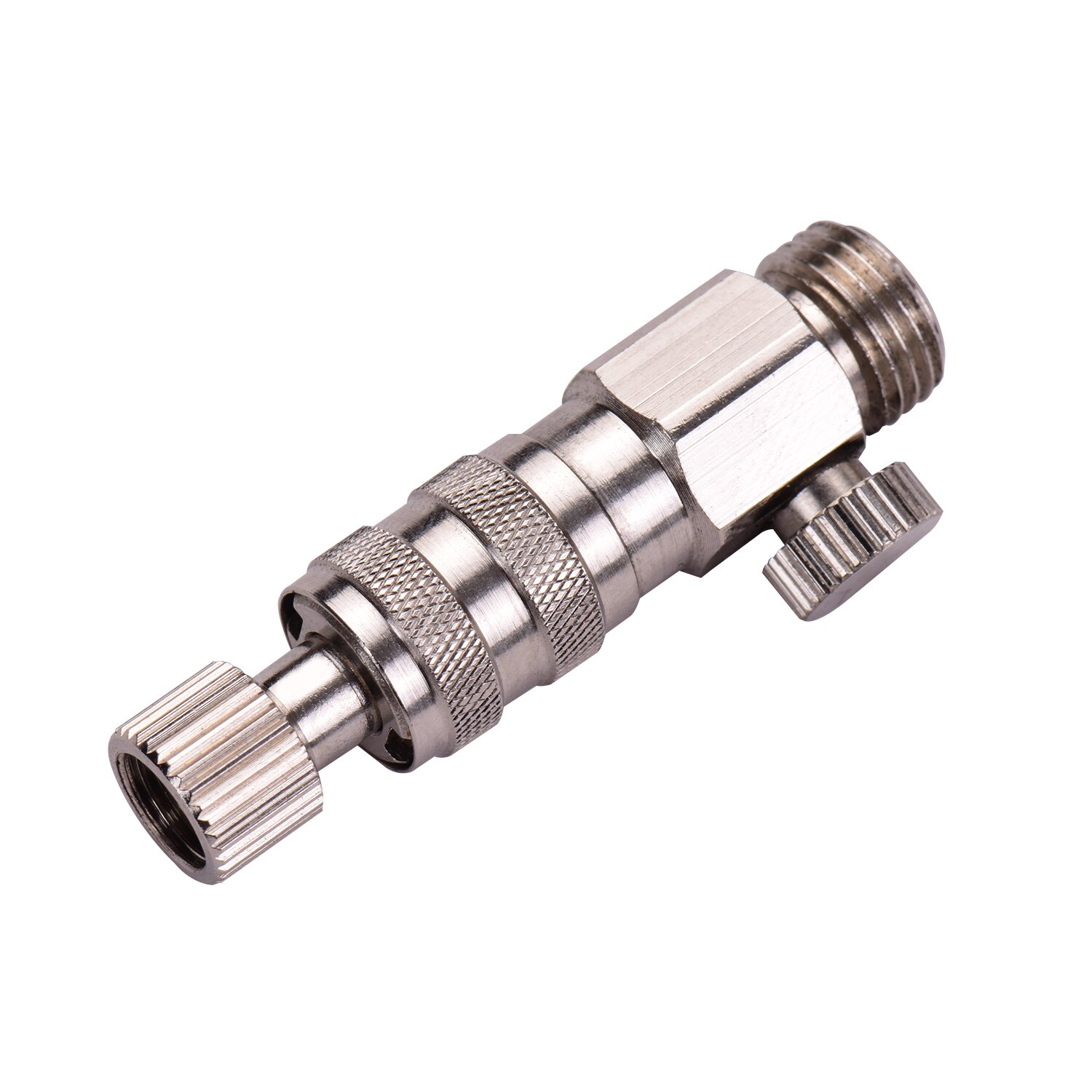 Raccord de déconnexion rapide pour aérographe, 3 pièces, raccord mâle, BSP femelle de 1/4 pouces, Compatible avec l&#39;aérographe