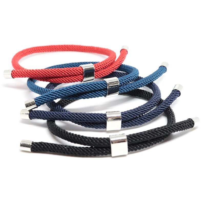 Noter Eenvoudige Stijl Touw Armband Unisex 4Mm Milaan Draad Wrap Braslet Vriendschap Sieraden Nautische Braclet Leisure Pulseira Joias