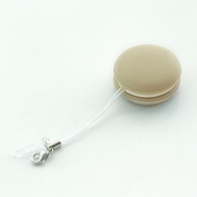 Paño de limpieza con forma de Macaron, paño de limpieza romántico de Color caramelo para pantalla de teléfono móvil, gafas SLR, Herramientas de limpieza multifunción: Caqui oscuro