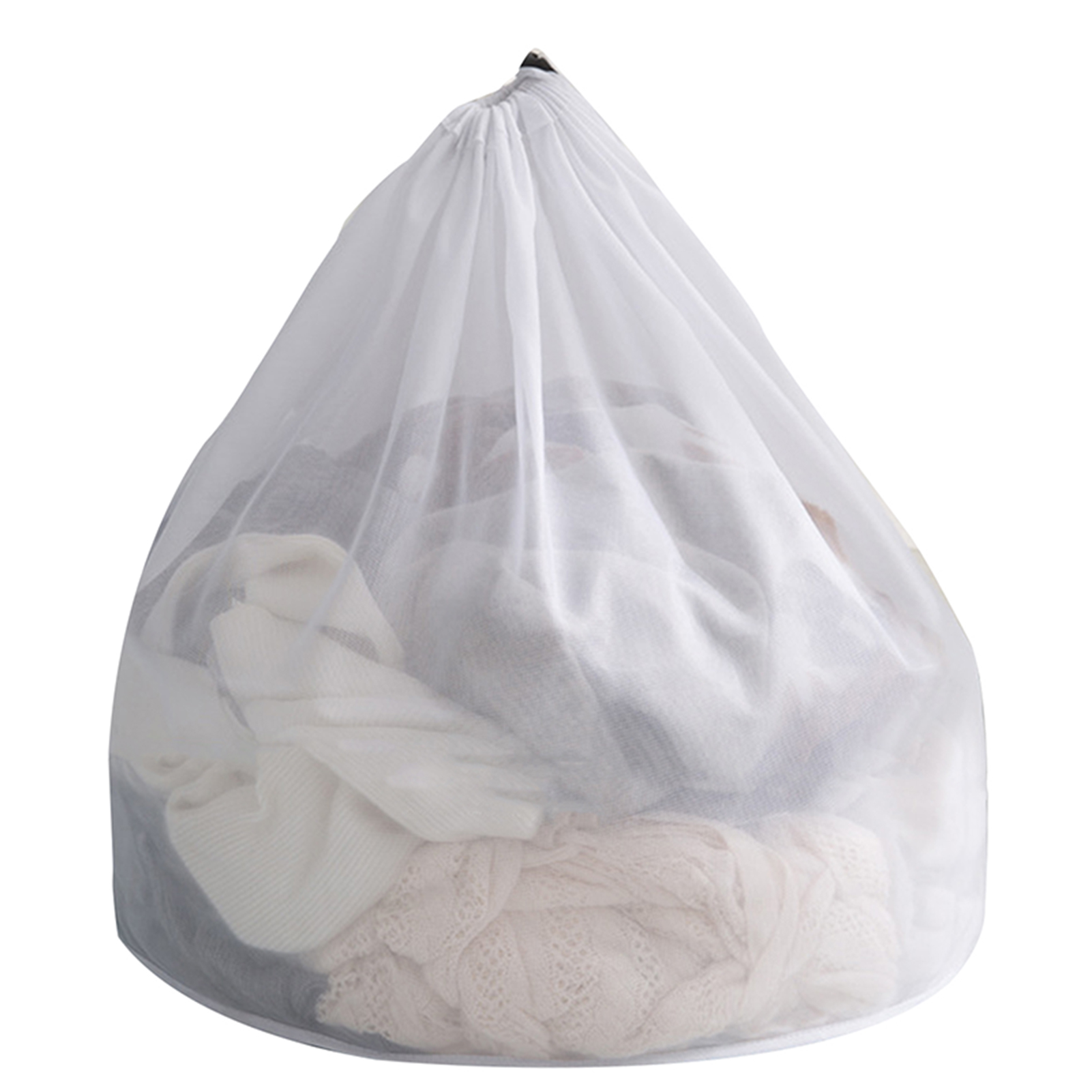 Laundry Bag For Dirty Clothes With Drawstring Large Capacity Foldable Travel Storage Pouch Washing Machine Care Accessories: 40X30CM / Fine mesh