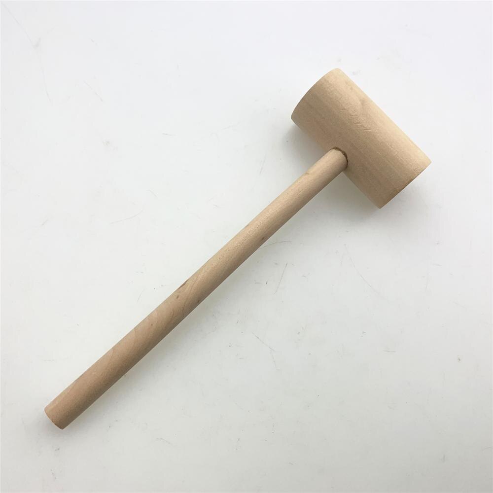 Wooden Hammer Mallet Carving Tool Leather Craft Jewelry Making Hammer Tool 5pcs