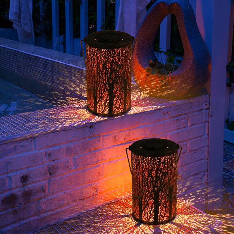 Solar LED Light Outdoor Solar Powered Lamps Waterproof Garden Decoration Lantern Street Balcony Sunlight Landscape Yard Light