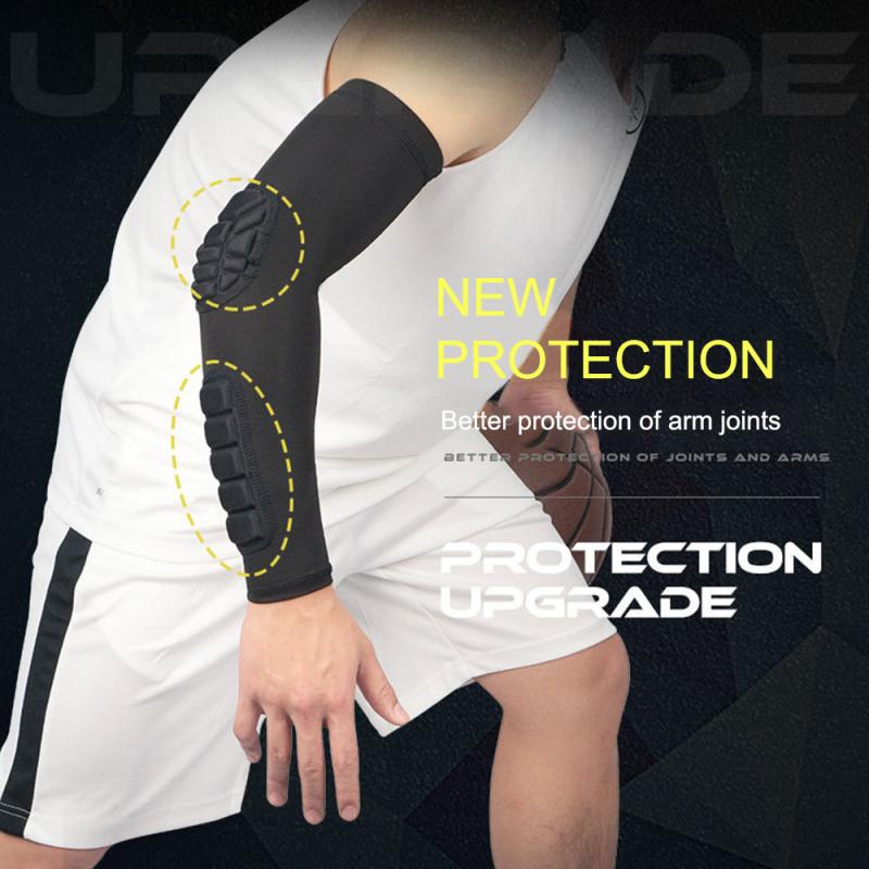 1Pcs Quick Dry UV Protectin Running Elbow Support Arm Warmers Fitness Elbow Pad Cycling Arm Sleeves