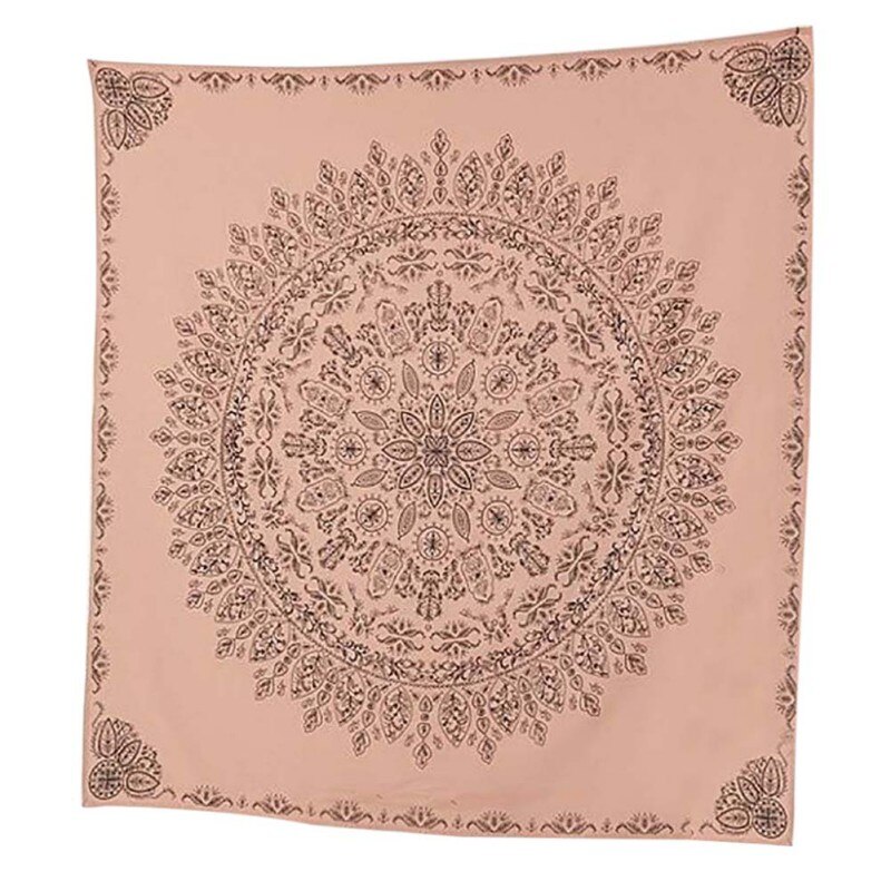 Indian Tapestry Mandala Hippie Bohemian Wall Hanging Flower Psychedelic Tapestry Wall Hanging Decor for Living Room Bedroom: 5
