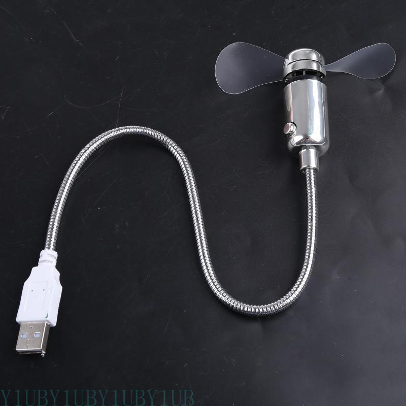 652F Office Outdoor Universal Flexible USB Fan Air Cooling For Laptop Desktop PC Computer USB Powerbank