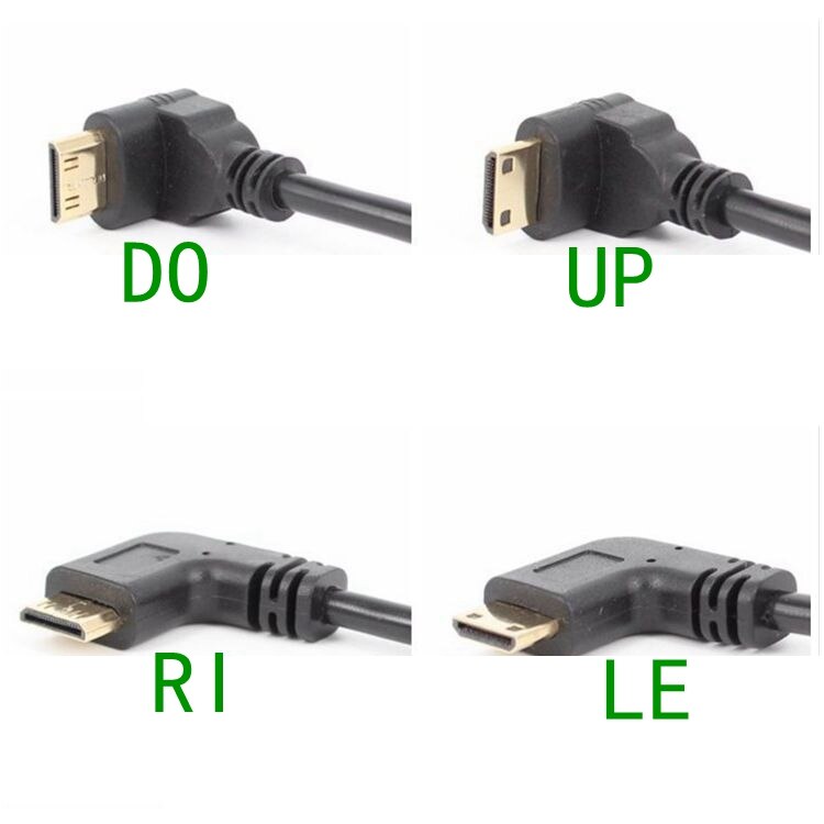 Mu Zhu micro HDMI Mini HDMI na HDMI żeński adapter HD krótka linia lustrzanka do laptopa podłączona do telewizora