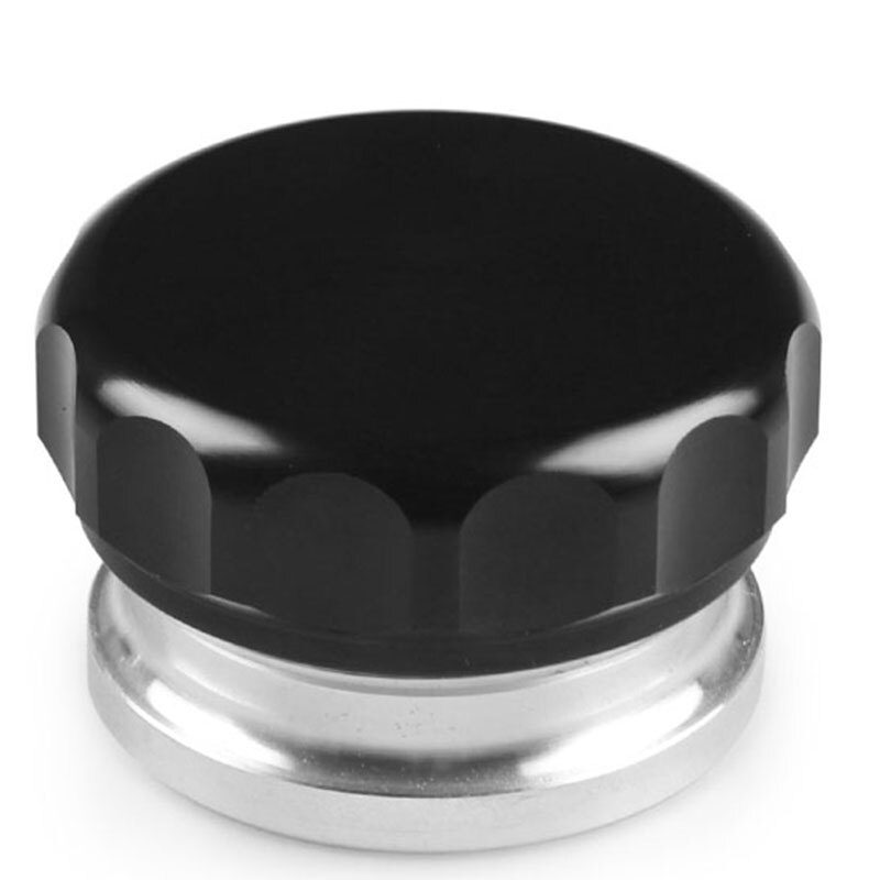 Aluminum Alloy Weld Billet on Filler Neck and Cap Oil Fuel Water Tank Black: purple