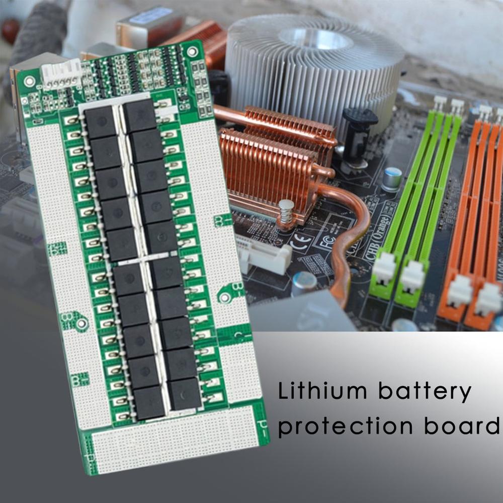 Lzlt 002 4 serie 14.6v split mund 150a lithium batteri beskyttende kort marine inverter med 300mm kabel