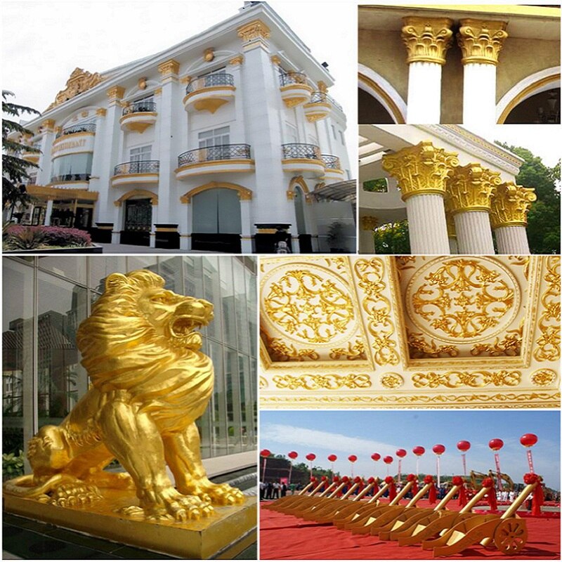 100g Gold Paint Water-based Lacquer Paint for Wood Varnish Coating for Arts Craft Furniture Wall Iron&Wooden Door Acrylic Paint