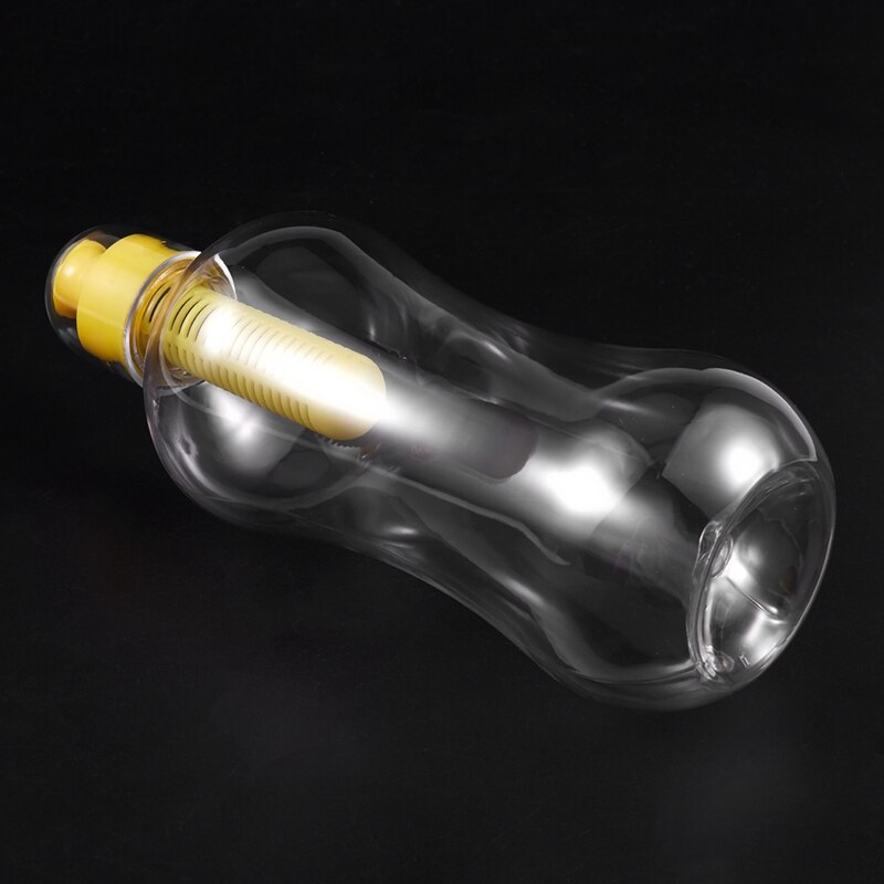 550ML eau extérieure Bobble hydratation filtre bouteille filtrée boire, jaune