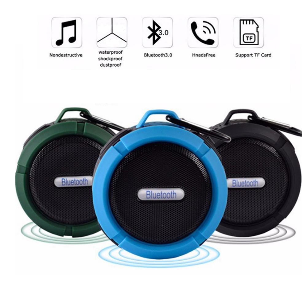 Py Draagbare Speaker Bluetooth Outdoor Wireless Music Speaker Subwoofer Sport Stereo Geluid Waterdichte Mini Speaker Bass