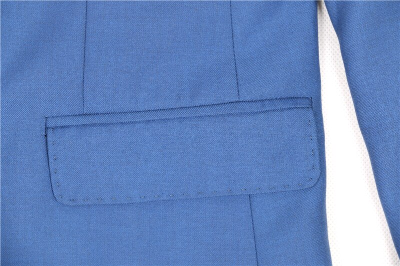 light blue blazer men's suit jacket set extra large very large big man autumn plus size M- 4XL 5XL 6XL 7XL 8XL