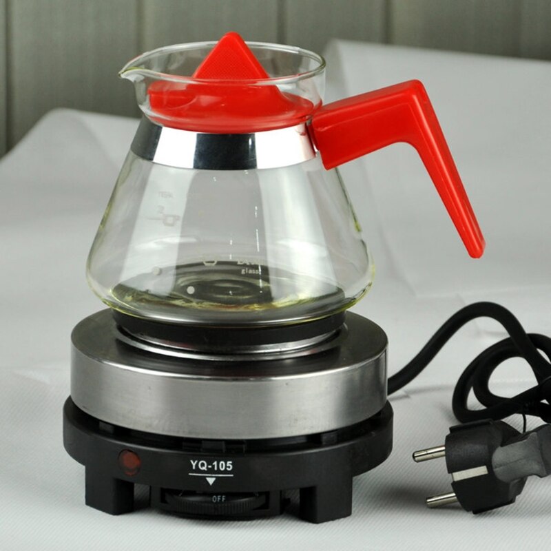 220v 500w elektrisk mini komfur plade multifunktionel madlavning kaffe varmelegeme